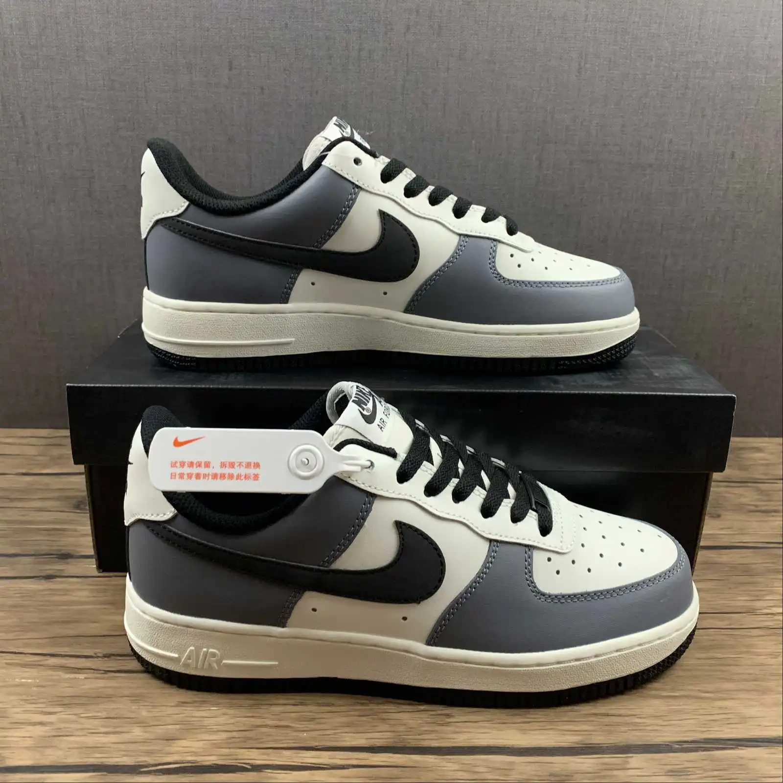 AF1 Black&Grey