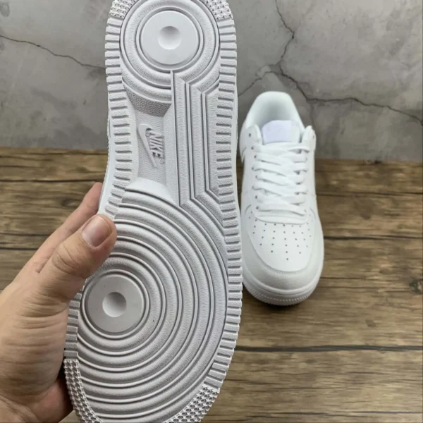 AF1 Royal and White