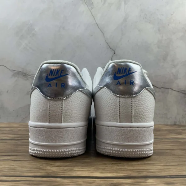 AF1 Royal and White