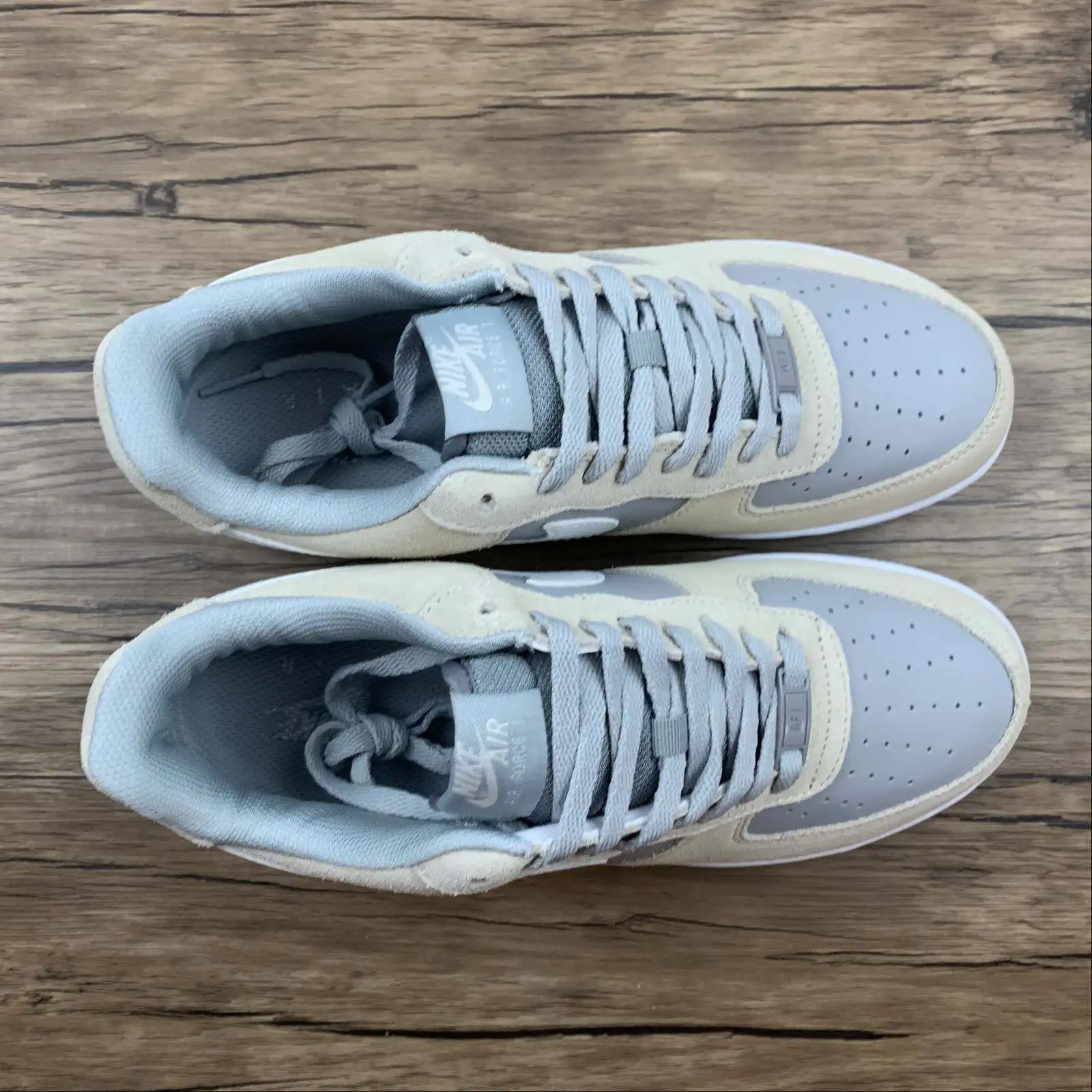 AF1 Yellow_Silver - Imagen 4