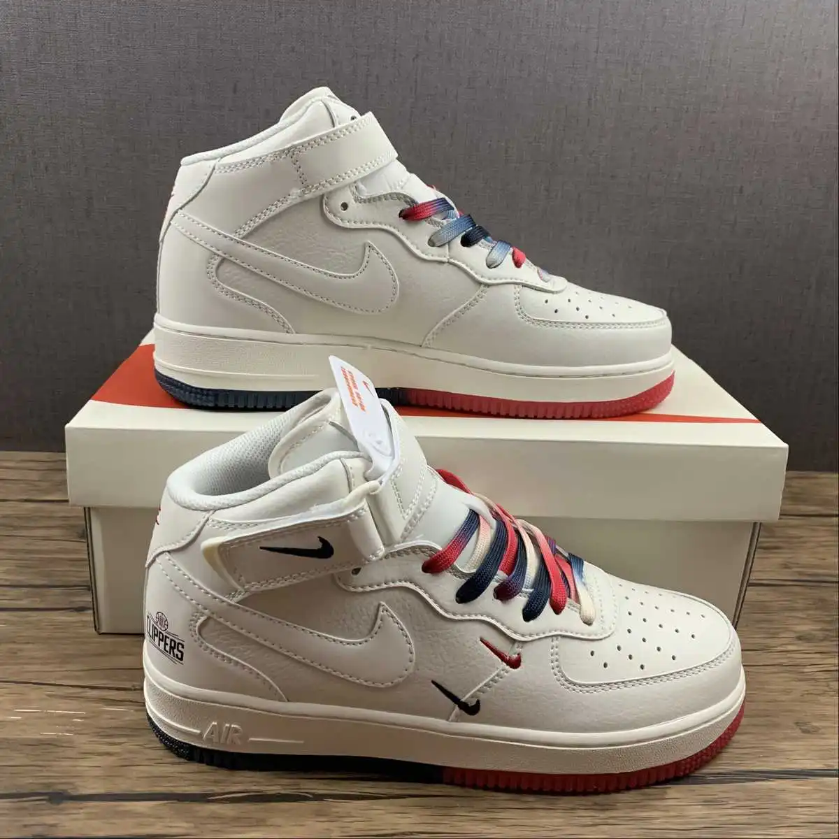 AF1’07 Mid Beige & Brown