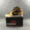 AJ1 Mustard Black