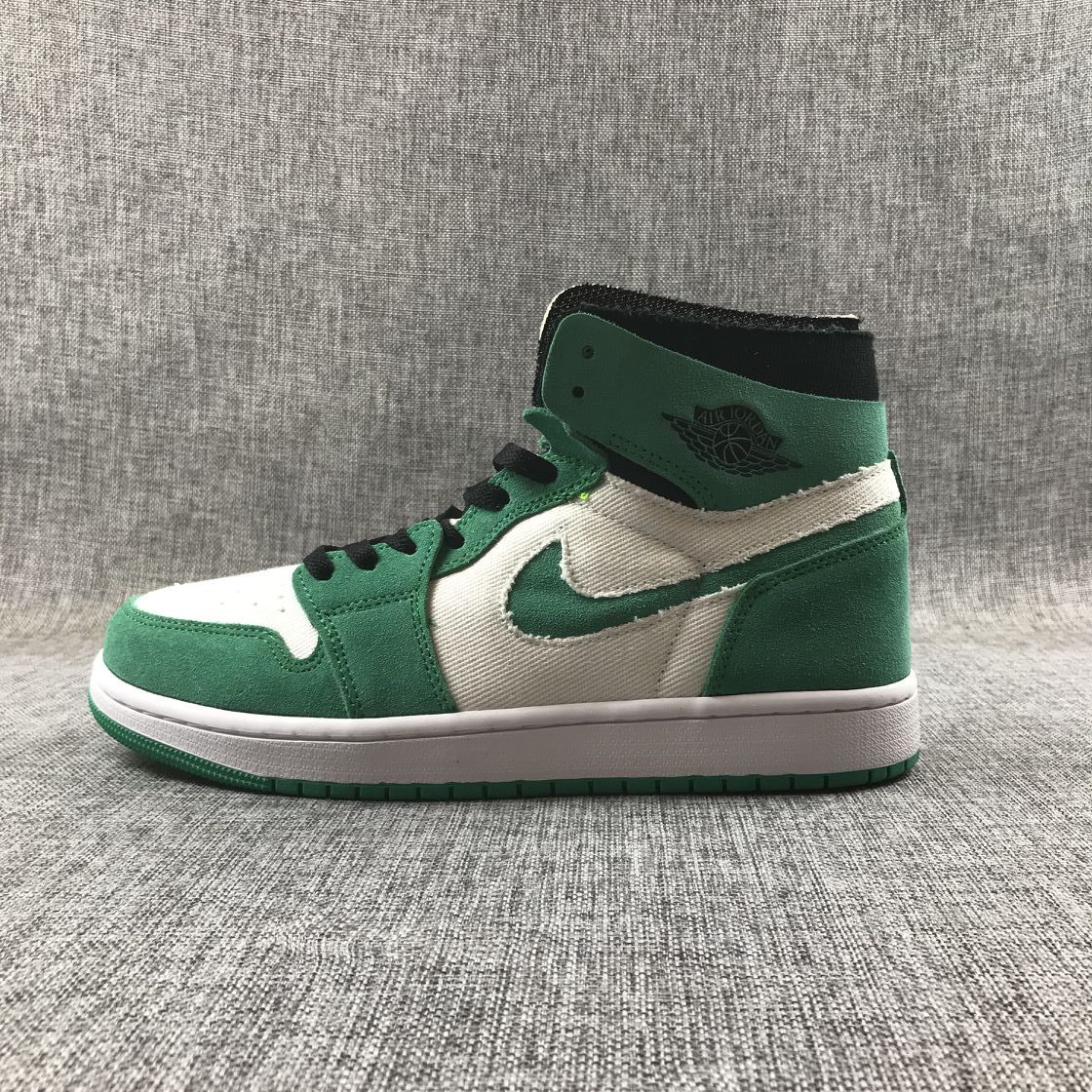 AJ1 Zoom Leather Green - Imagen 10