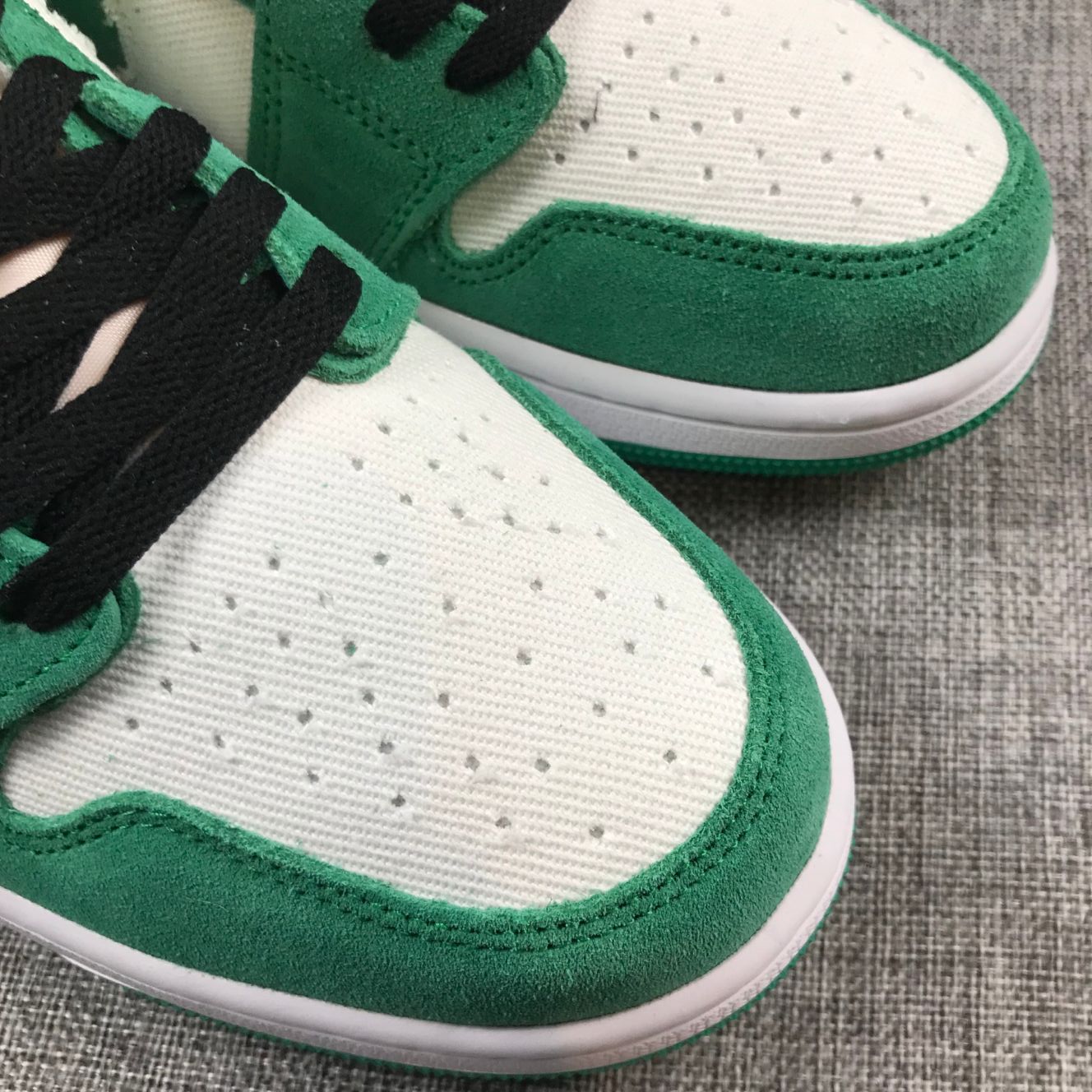 AJ1 Zoom Leather Green - Imagen 2