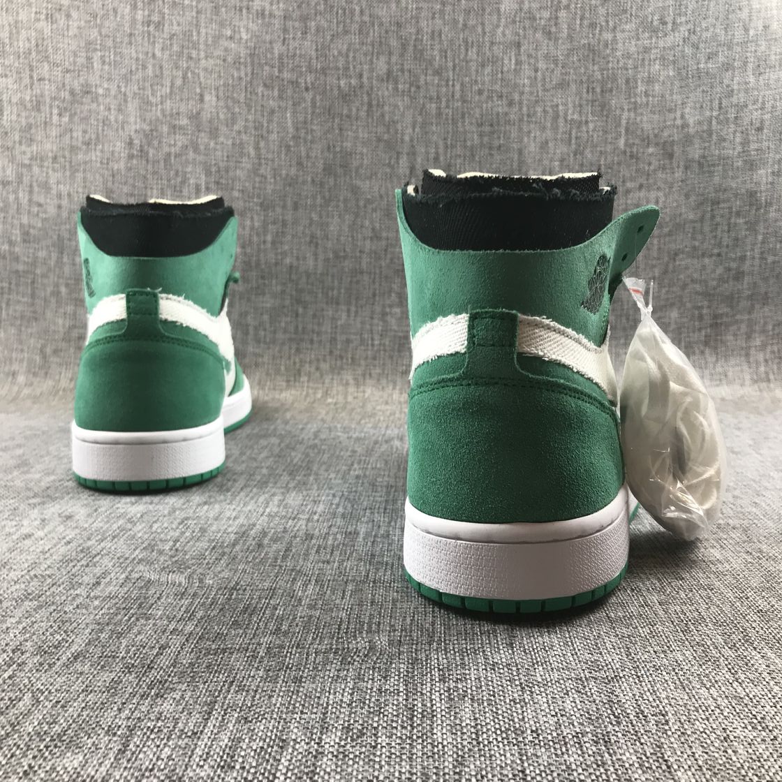 AJ1 Zoom Leather Green - Imagen 5