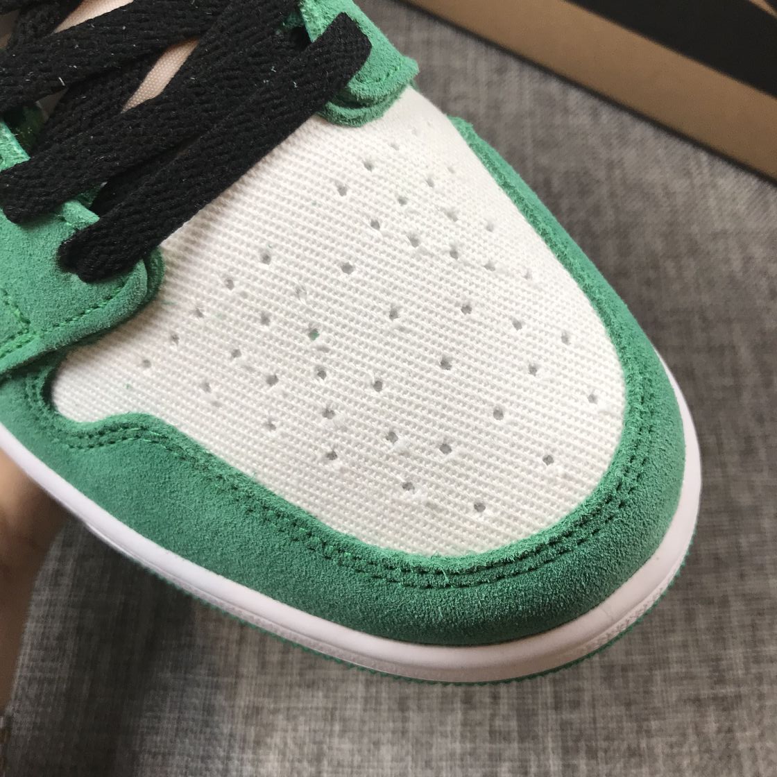 AJ1 Zoom Leather Green - Imagen 9