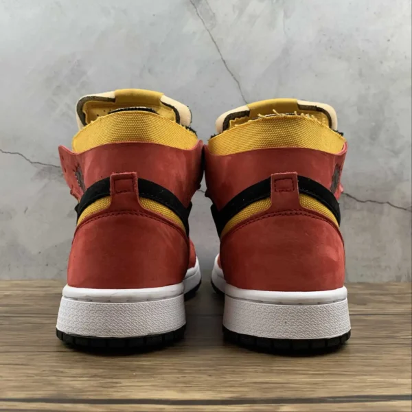 AJ1 Zoom Red Golden