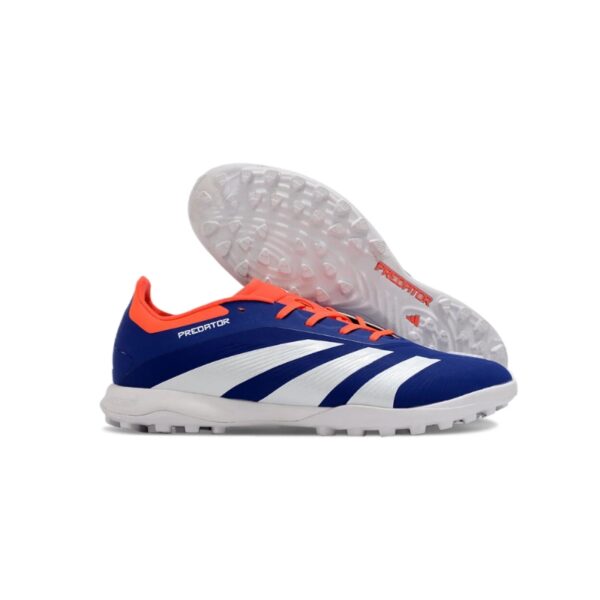 Adidas Predator 24 Elite TF Boots blanco, azul y naranja
