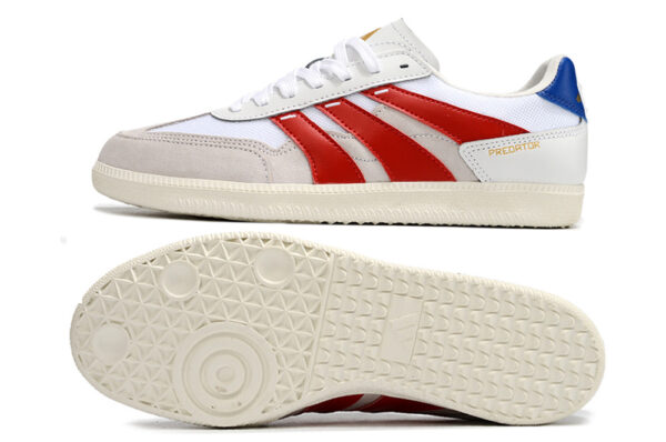 Adidas Predator 24 League Low Boots blanco, azul y rojo