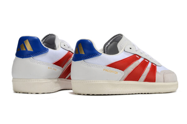 Adidas Predator 24 League Low Boots blanco, azul y rojo