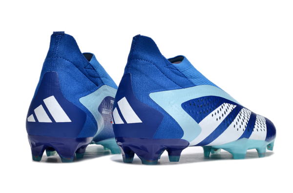 Adidas Predator Accuracy+ FG azul, celeste y blanco