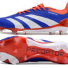 Adidas Predator Elite FG rojo, azul y blanco.
