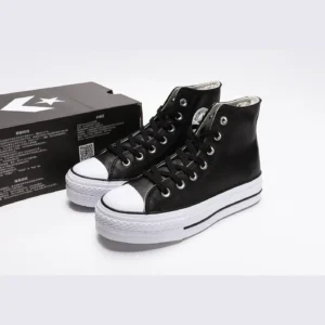 CONV3RS3 BLACK LEATHER