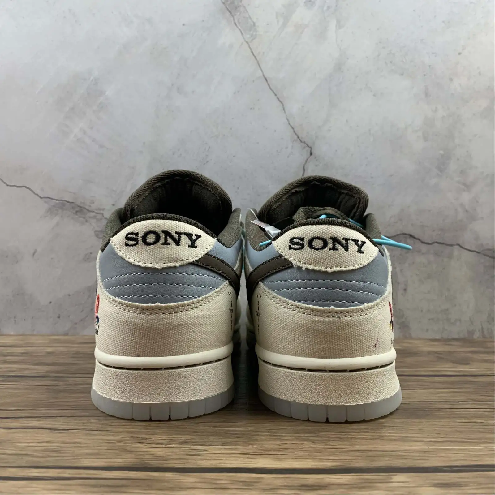 NK Dunk Grey & Brown-Grey - Imagen 4