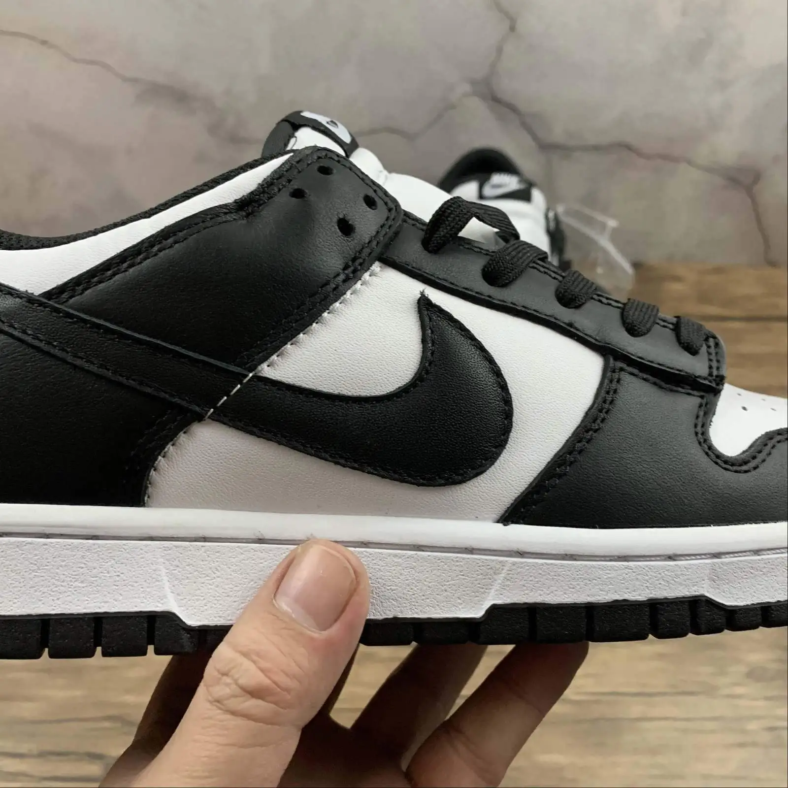 NK Dunk Low Pro Black - Imagen 4