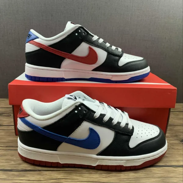 NK Dunk White, Black and Red