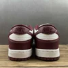 NK Dunk White and Wine Red