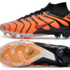 Nike Air Zoom Mercurial Superfly IX Elite FG TN en color naranja y negro.