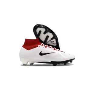 Nike Air Zoom Mercurial Superfly IX Elite T90 FG Blanco y Rojo