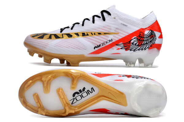 Nike-Air-Zoom-Mercurial-Vapor-15-Elite-XXV-FG-en-colores-blanco-negro-y-rojo-aguila-2.jpg Nike Air Zoom Mercurial Vapor 15 Elite XXV FG en colores blanco, negro y rojo (aguila)