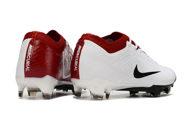Nike Air Zoom Mercurial Vapor 15 Elite XXV T90 FG Blanco y Rojo