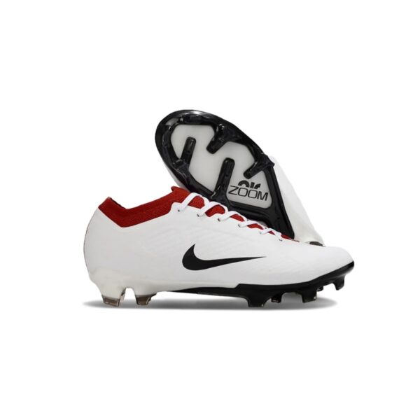 Nike Air Zoom Mercurial Vapor 15 Elite XXV T90 FG Blanco y Rojo