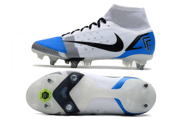 Nike-Mercurial-Superfly-VIII-Elite-SG-PRO-Anti-Clog-Blanco-_-Azul-2.jpeg Nike Mercurial Superfly VIII Elite SG PRO Anti Clog Blanco / Azul