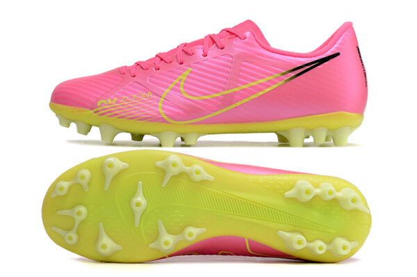 Nike-Mercurial-Vapor-XV-Academy-TF-rosa-verde-y-negro-2.jpeg Nike Mercurial Vapor XV Academy TF rosa, verde y negro